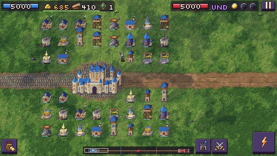 A full base around the castle
